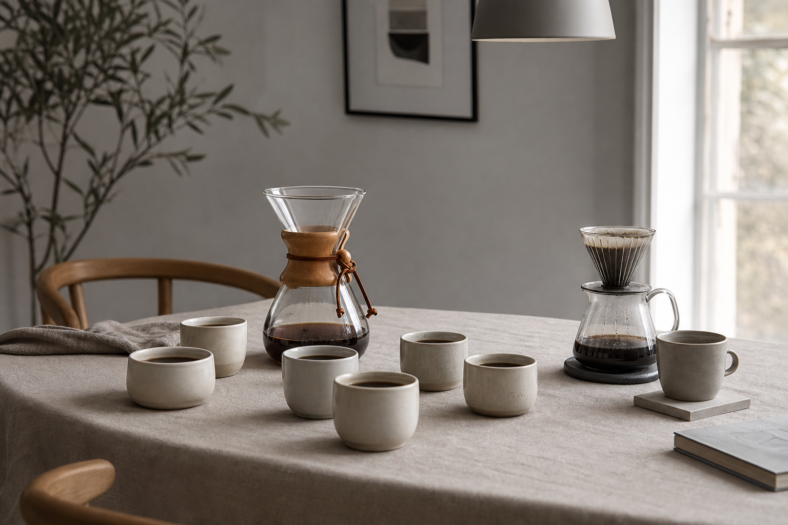 Chemex and V60 routine